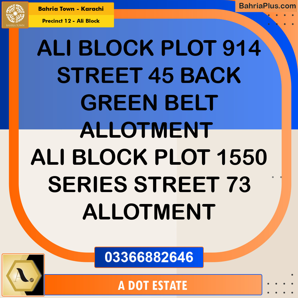 125 Sq. Yards Residential Plot for Sale in Precinct 12 - Ali Block -  Bahria Town, Karachi - (BP-205490)