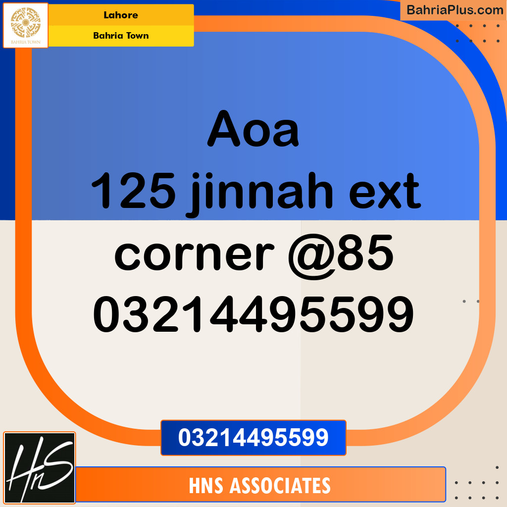 Residential Plot for Sale in Bahria Town, Lahore - (BP-205786)