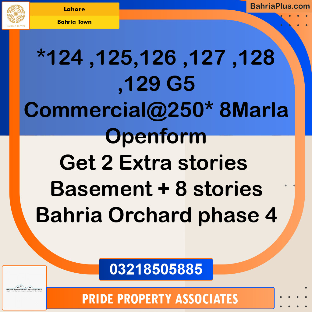 Residential Plot for Sale in Bahria Town, Lahore - (BP-205813)