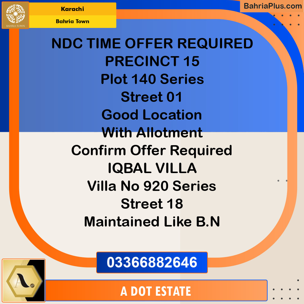 125 Sq. Yards Residential Plot for Sale in Bahria Town, Karachi - (BP-206135)