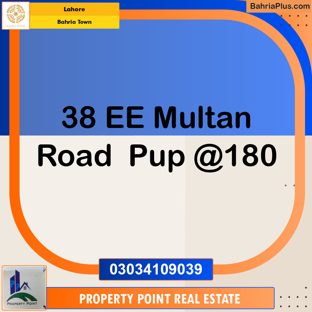Residential Plot for Sale in Bahria Town, Lahore - (BP-206552)