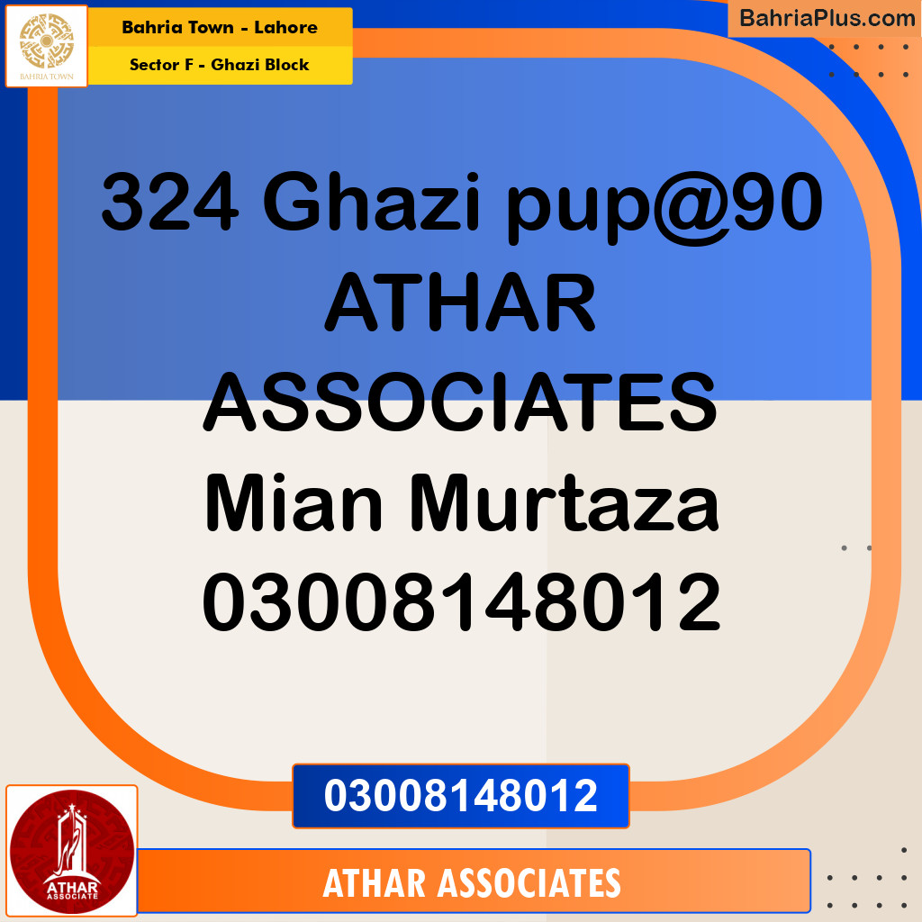 10 Marla Residential Plot for Sale in Sector F - Ghazi Block -  Bahria Town, Lahore - (BP-206809)