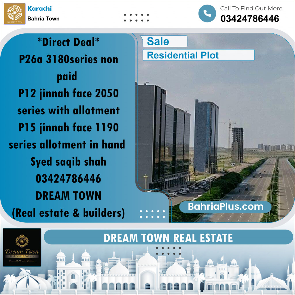 125 Sq. Yards Residential Plot for Sale in Bahria Town, Karachi - (BP-206825)