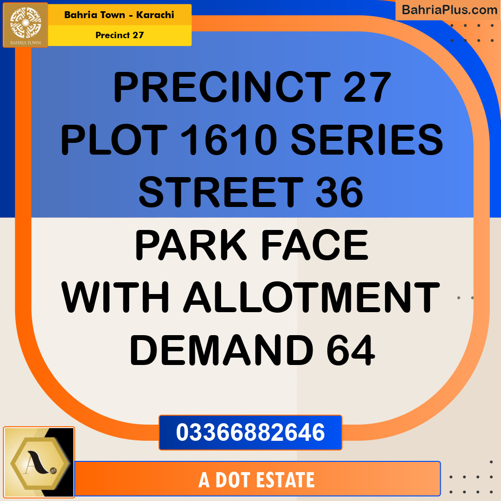 125 Sq. Yards Residential Plot for Sale in Precinct 27 -  Bahria Town, Karachi - (BP-206908)