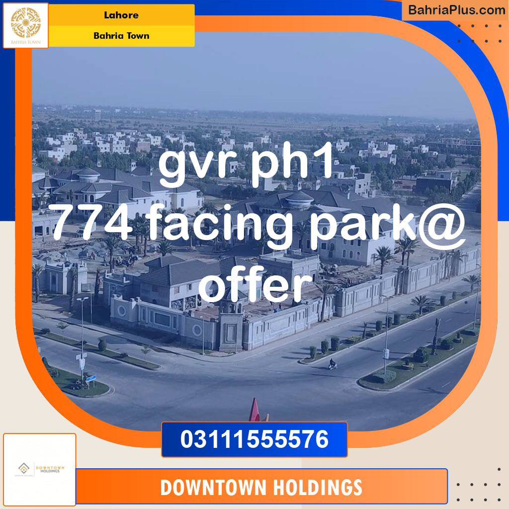 Residential Plot for Sale in Bahria Town, Lahore - (BP-207154)