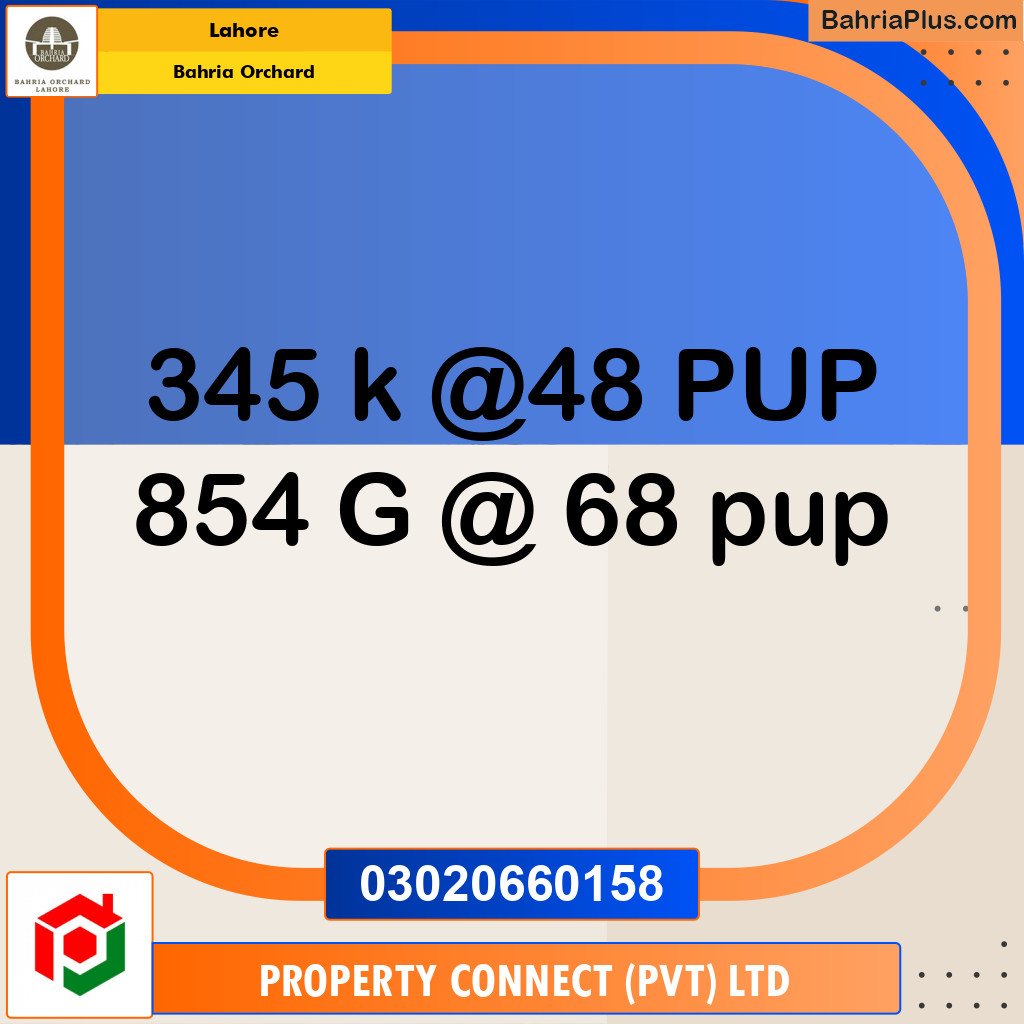 Residential Plot for Sale in Bahria Orchard, Lahore - (BP-207333)