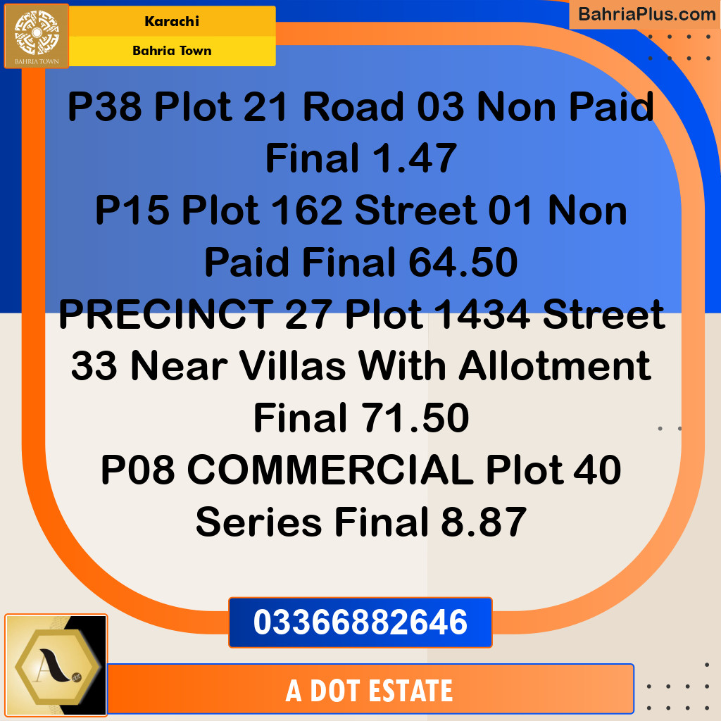 125 Sq. Yards Residential Plot for Sale in Bahria Town, Karachi - (BP-207575)