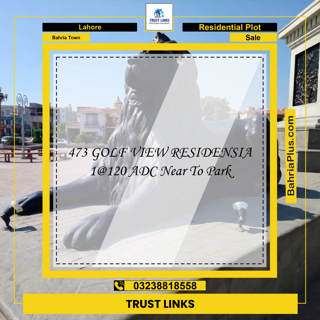 Residential Plot for Sale in Bahria Town, Lahore - (BP-208031)