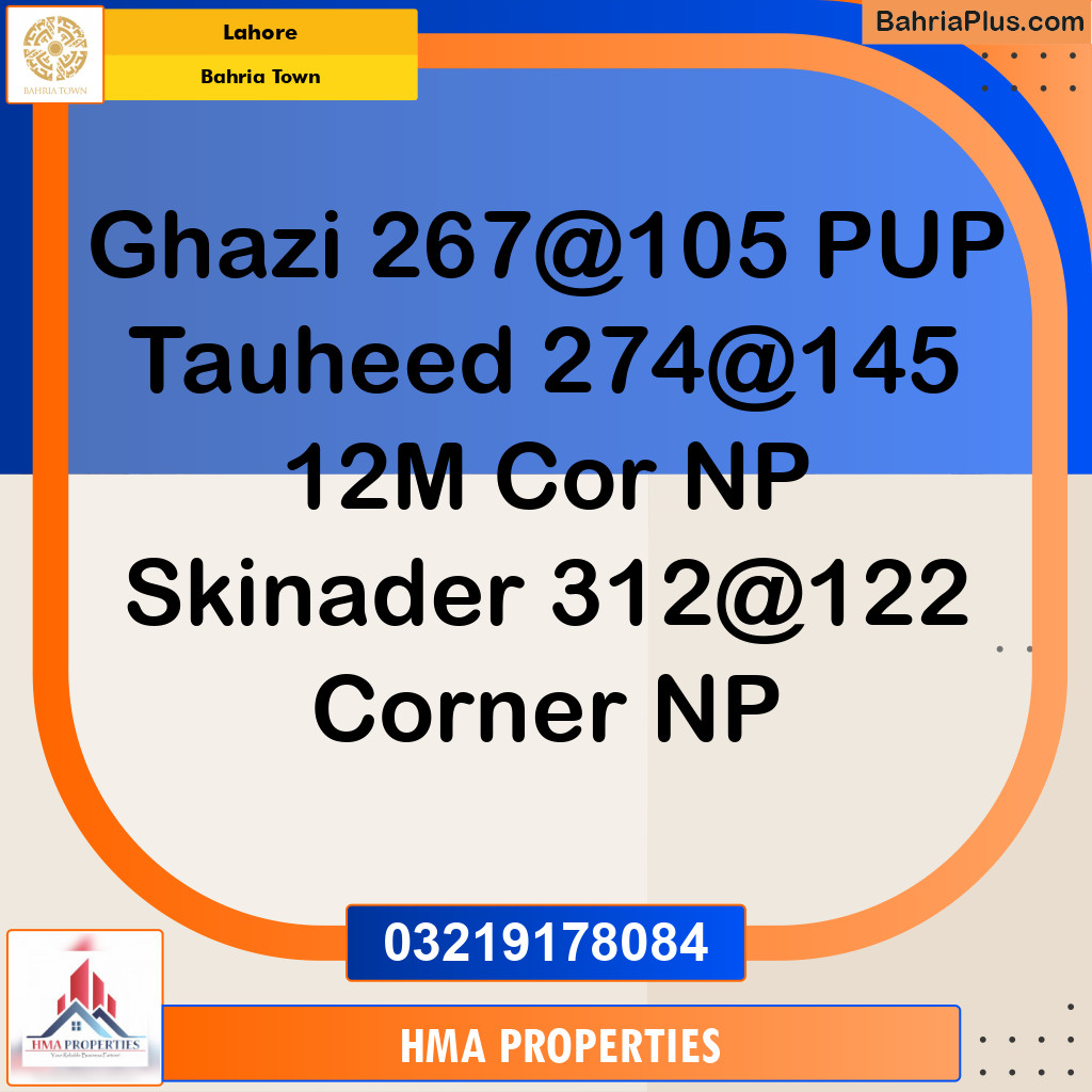 10 Marla Residential Plot for Sale in Bahria Town, Lahore - (BP-208037)