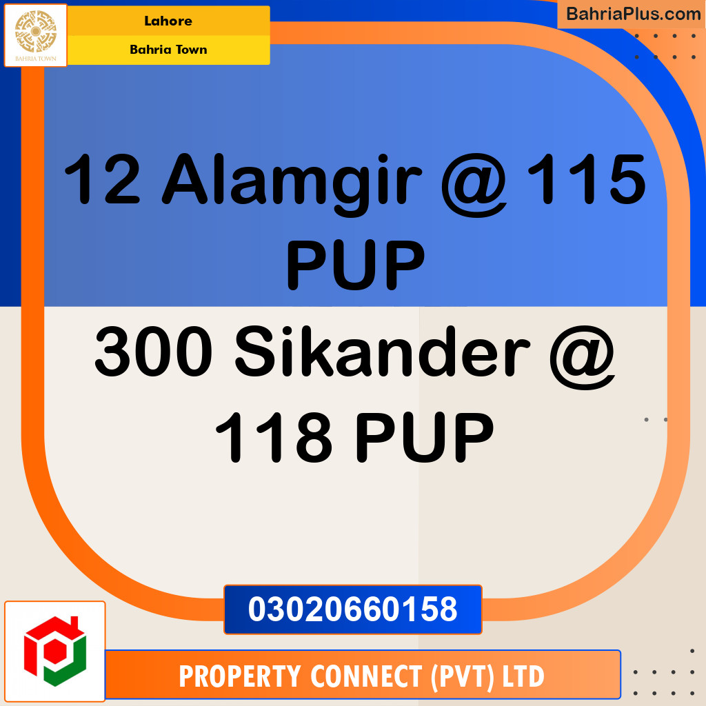 Residential Plot for Sale in Bahria Town, Lahore - (BP-208178)