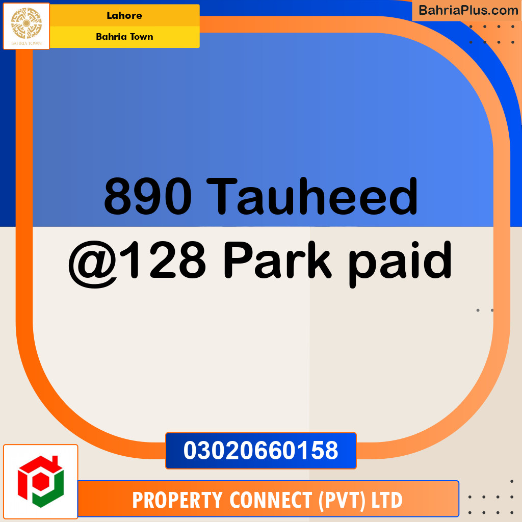 Residential Plot for Sale in Bahria Town, Lahore - (BP-208180)