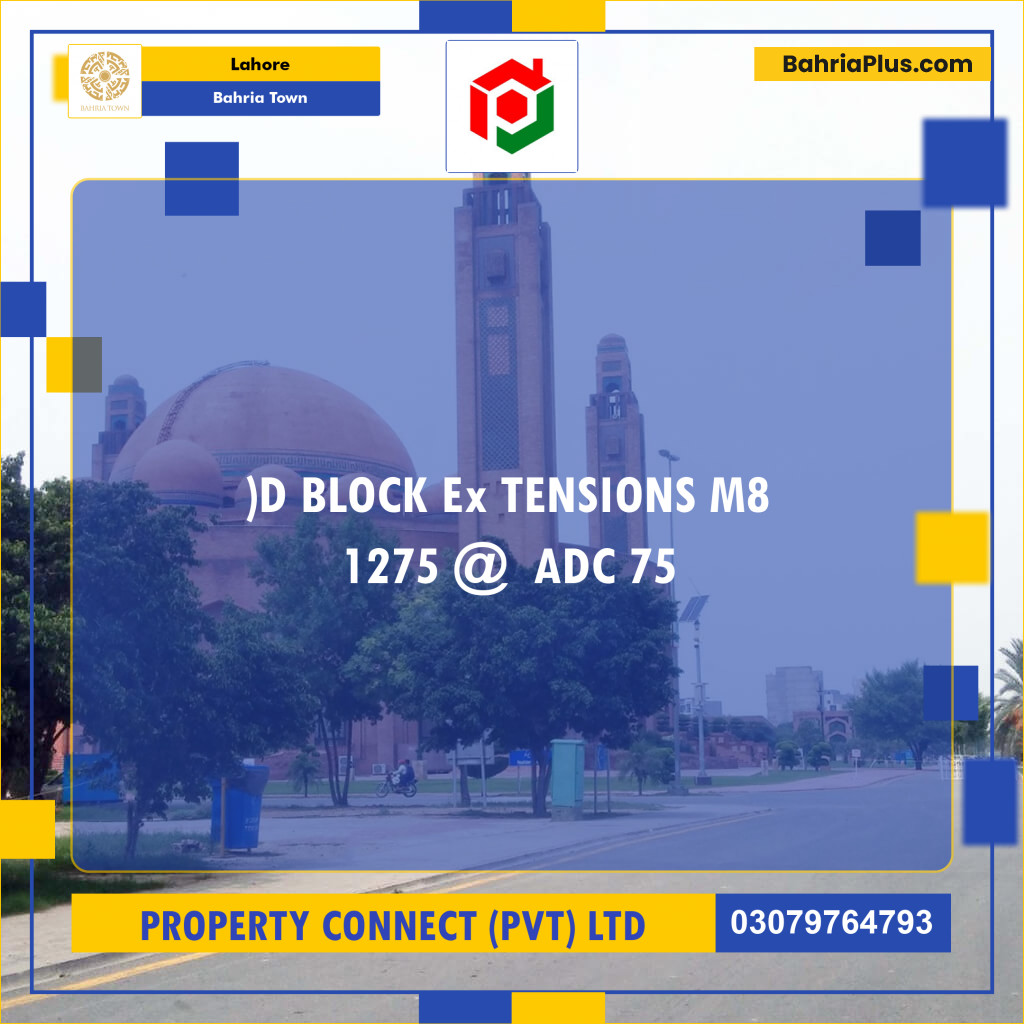 Residential Plot for Sale in Bahria Town, Lahore - (BP-208187)