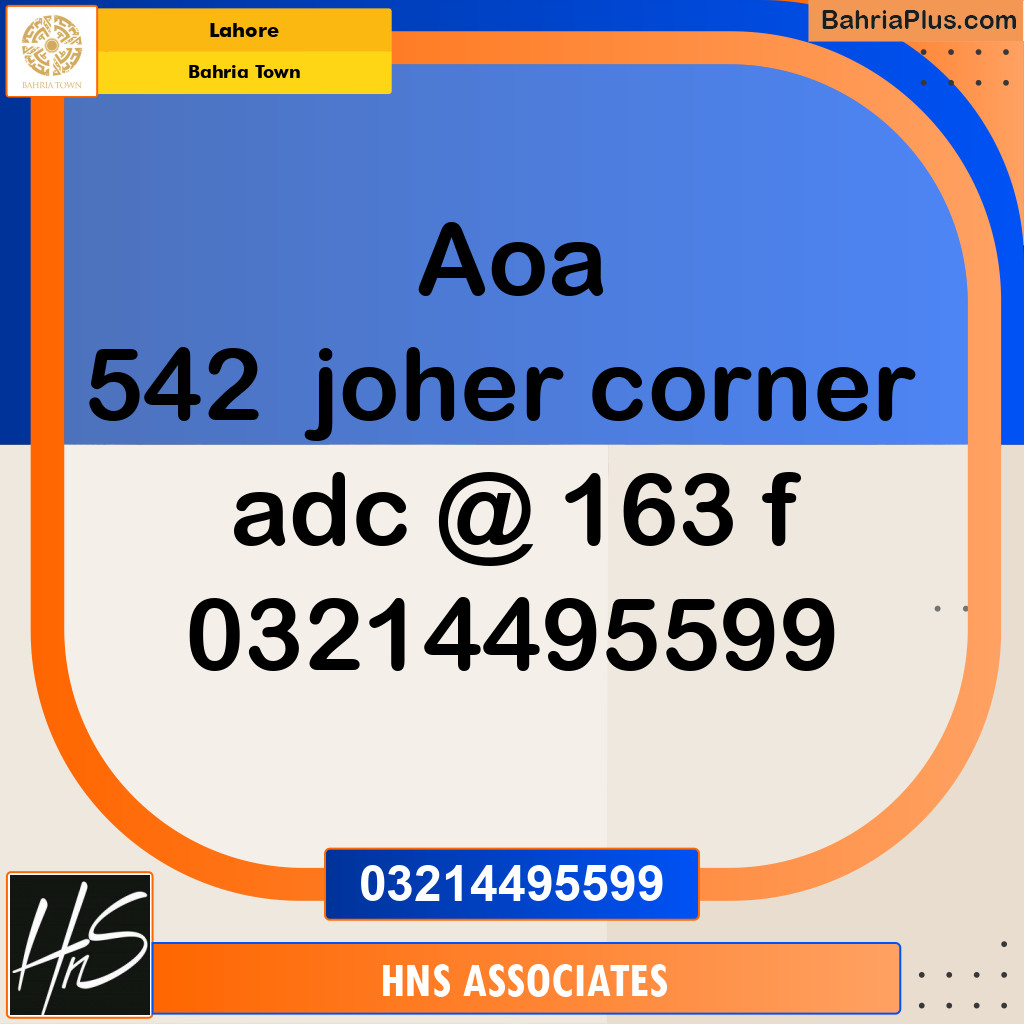 Residential Plot for Sale in Bahria Town, Lahore - (BP-208216)