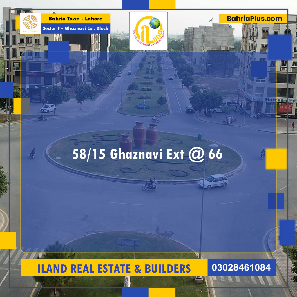 5 Marla Residential Plot for Sale in Sector F - Ghaznavi Ext. Block -  Bahria Town, Lahore - (BP-208430)
