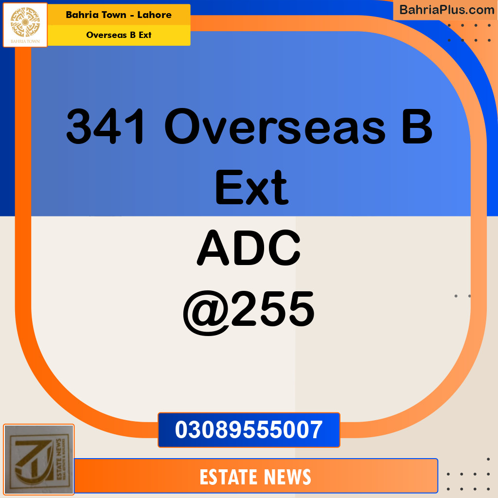 Residential Plot for Sale in Overseas B Ext -  Bahria Town, Lahore - (BP-209012)