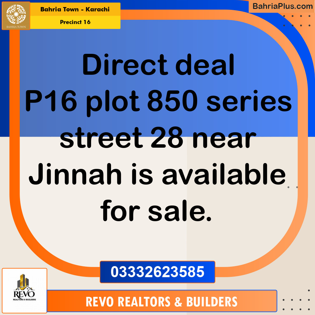250 Sq. Yards Residential Plot for Sale in Precinct 16 -  Bahria Town, Karachi - (BP-209142)