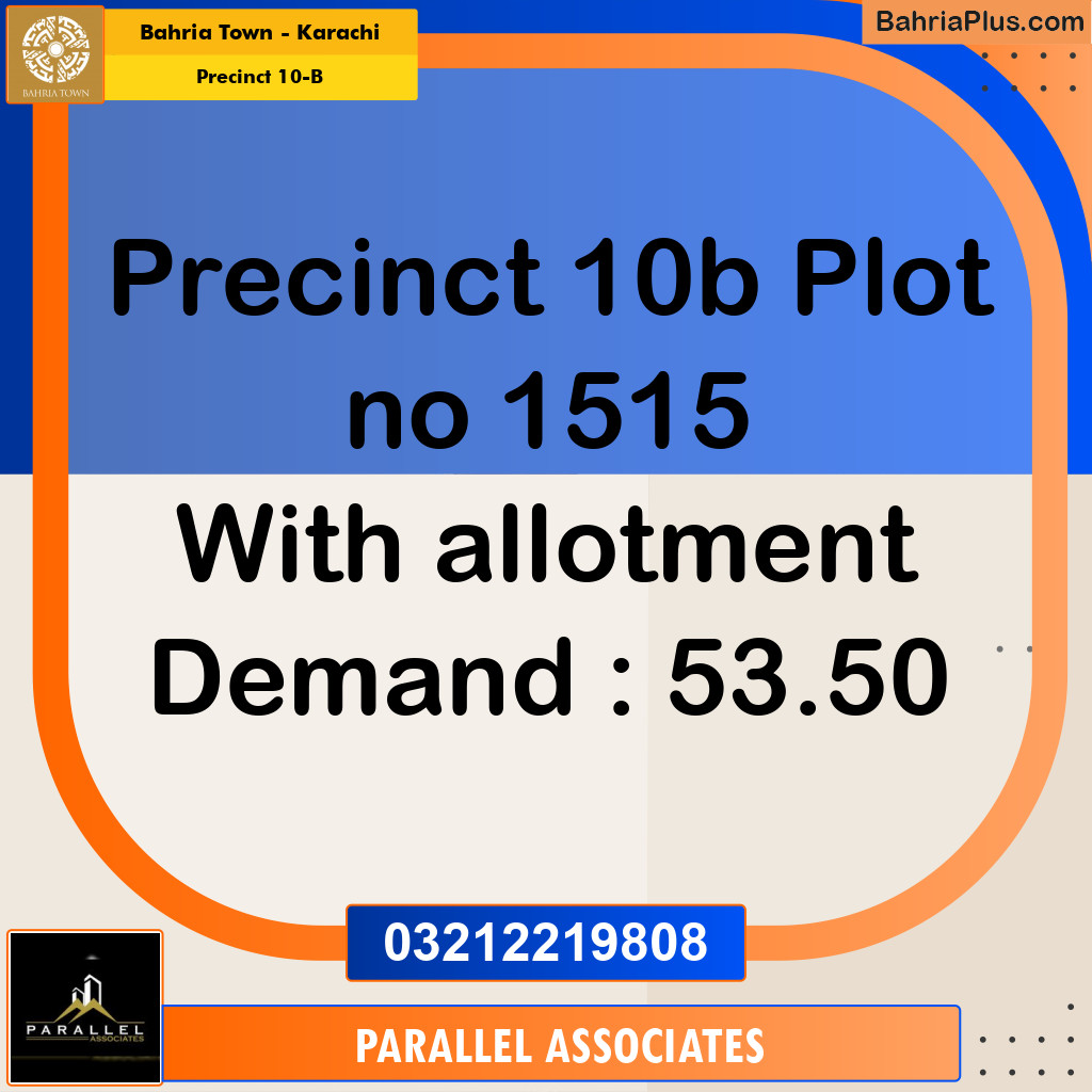 125 Sq. Yards Residential Plot for Sale in Precinct 10-B - Bahria Town, Karachi - (BP-209249)