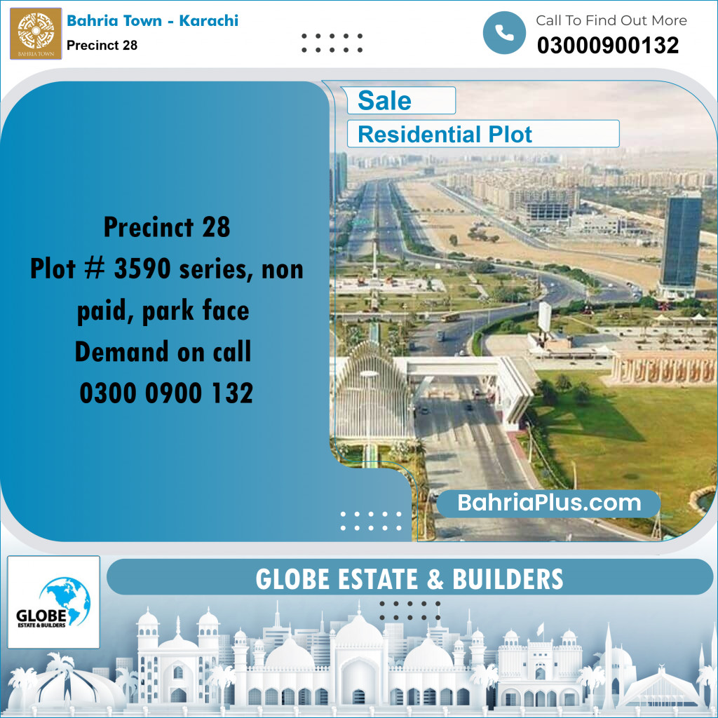 125 Sq. Yards Residential Plot for Sale in Precinct 28 -  Bahria Town, Karachi - (BP-209350)