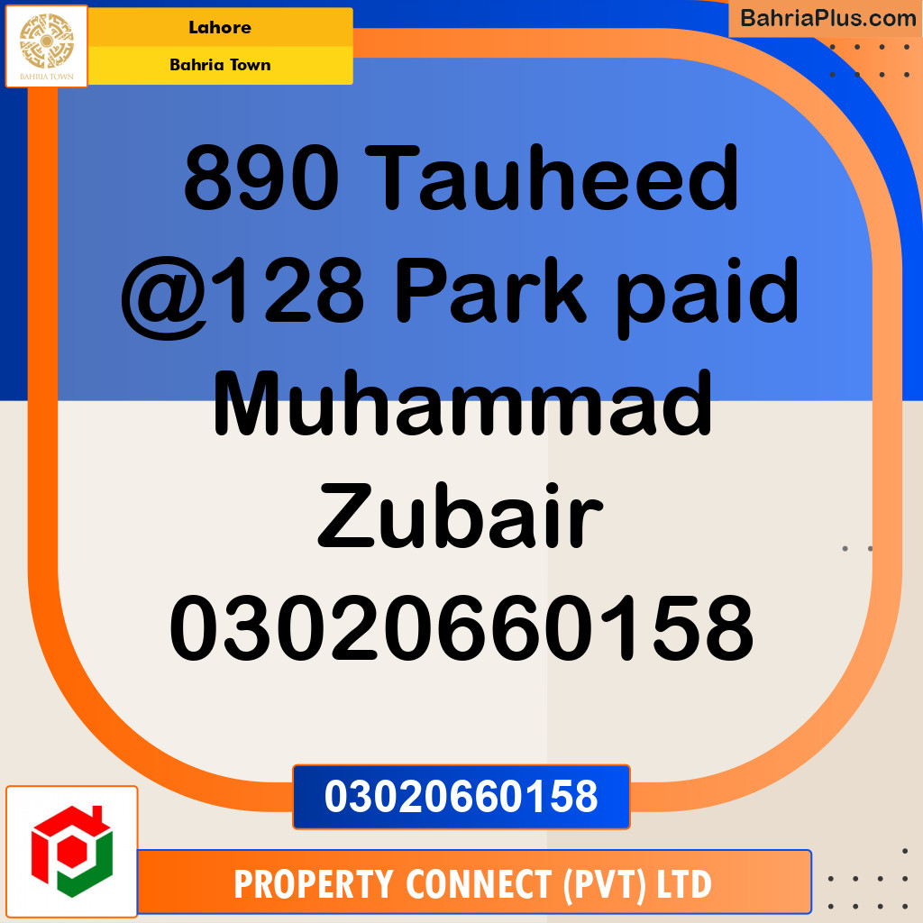 Residential Plot for Sale in Bahria Town, Lahore - (BP-209517)