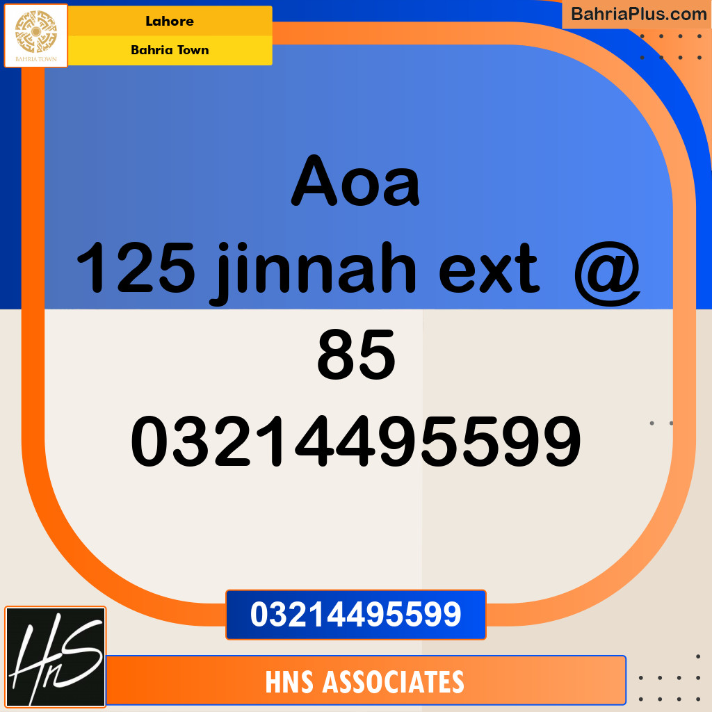 Residential Plot for Sale in Bahria Town, Lahore - (BP-209999)