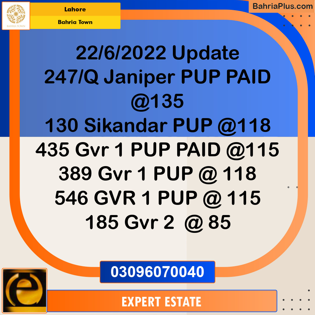 10 Marla Residential Plot for Sale in Bahria Town, Lahore - (BP-210294)