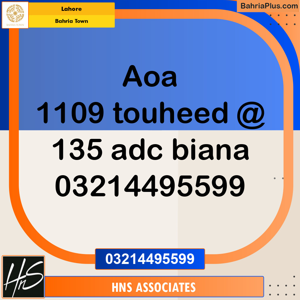 Residential Plot for Sale in Bahria Town, Lahore - (BP-210636)