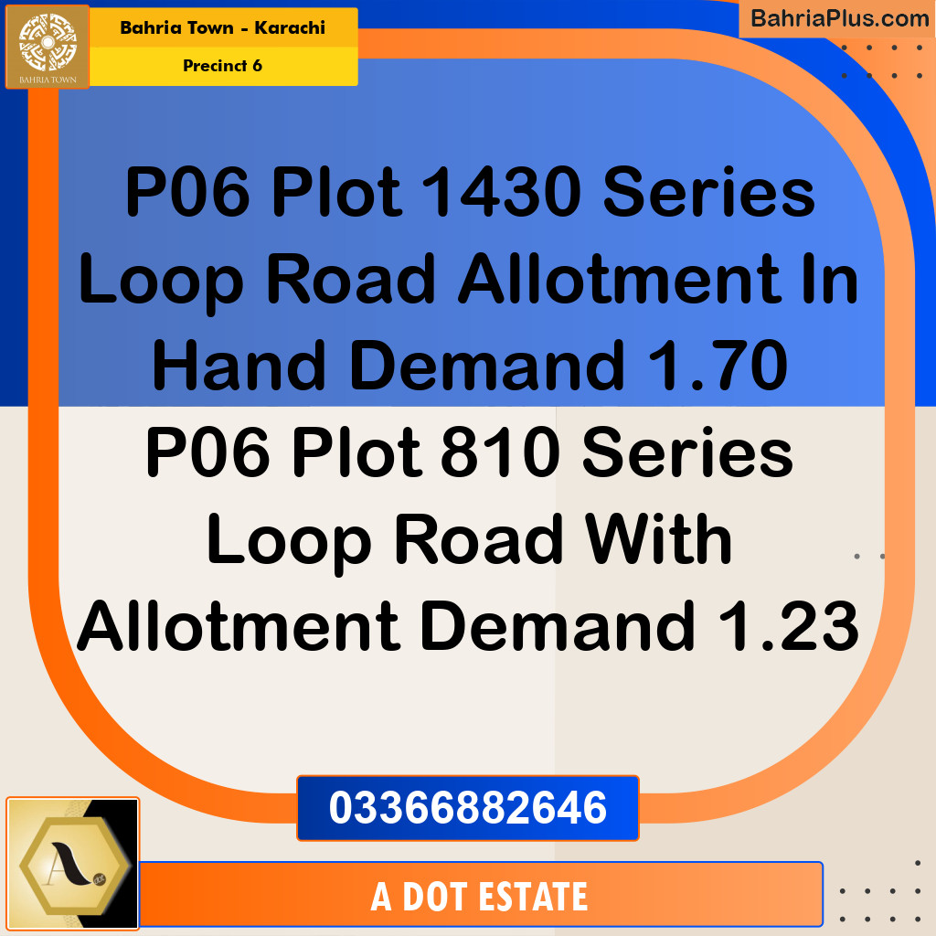 272 Sq. Yards Residential Plot for Sale in Precinct 6 -  Bahria Town, Karachi - (BP-210827)