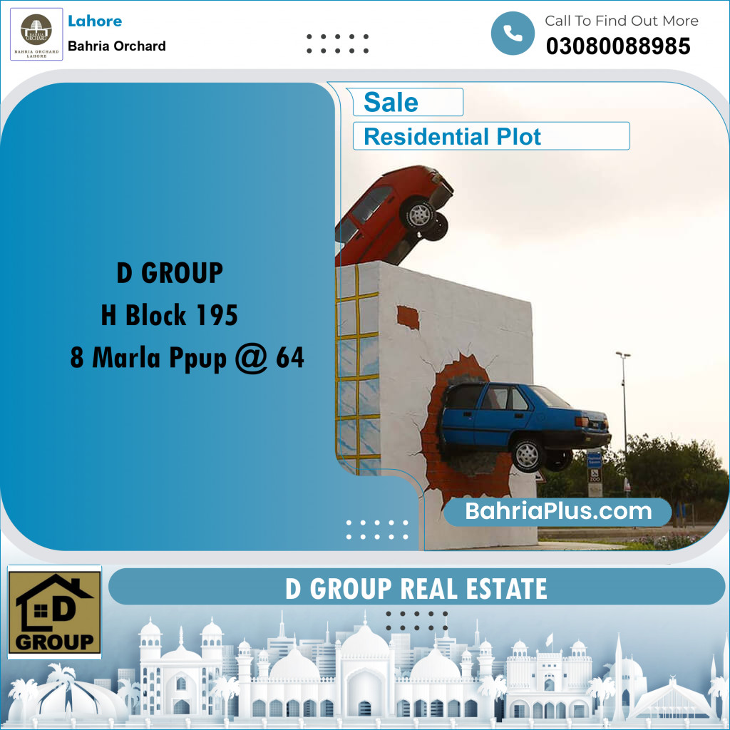 Residential Plot for Sale in Bahria Orchard, Lahore - (BP-210889)