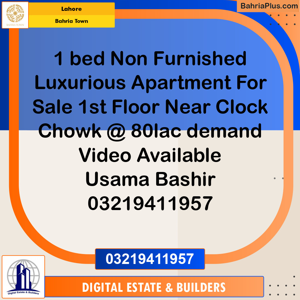 Residential Plot for Sale in Bahria Town, Lahore - (BP-210987)