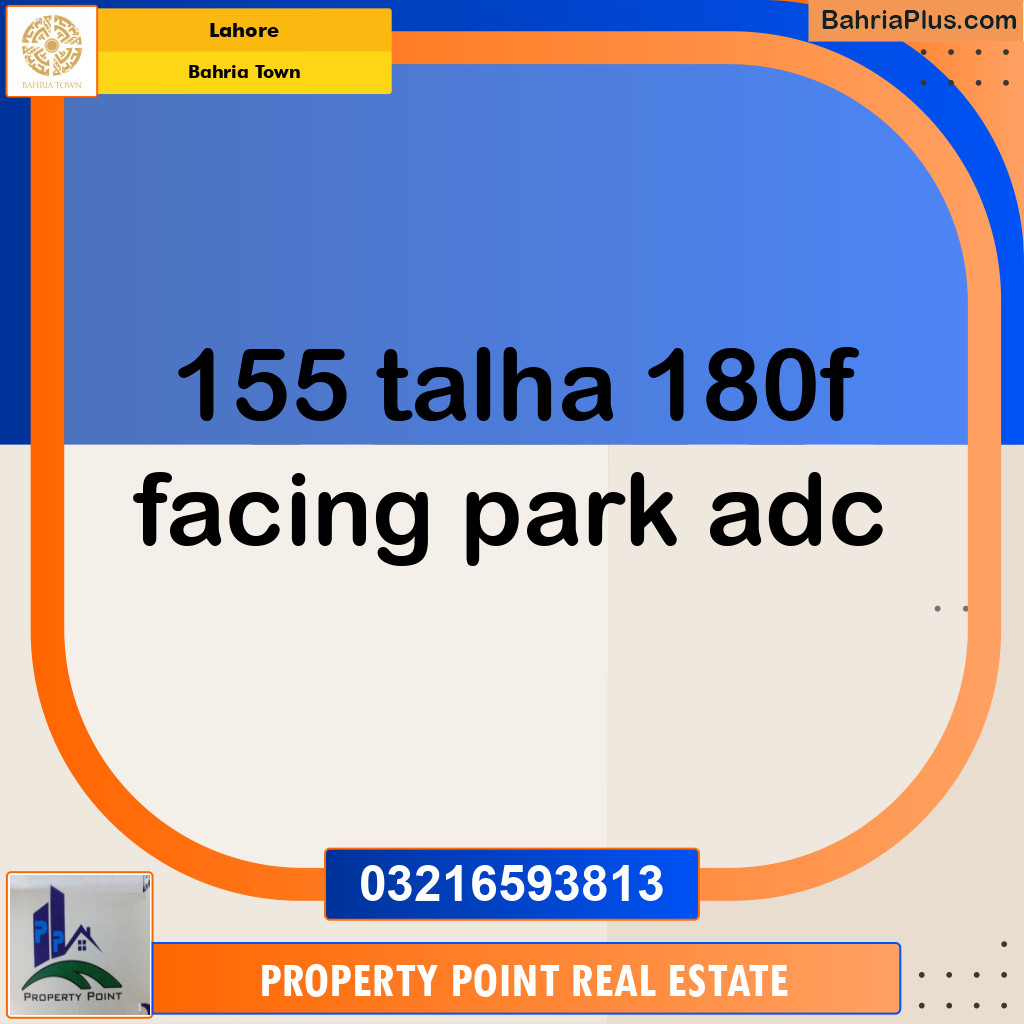 Residential Plot for Sale in Bahria Town, Lahore - (BP-211200)