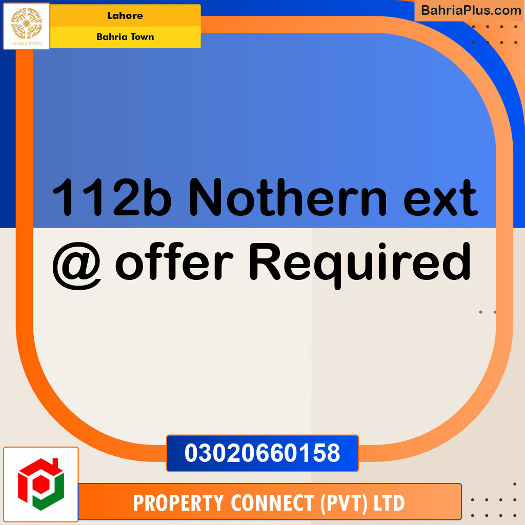 Residential Plot for Sale in Bahria Town, Lahore - (BP-211625)