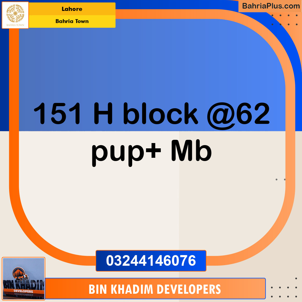 Residential Plot for Sale in Bahria Town, Lahore - (BP-211969)