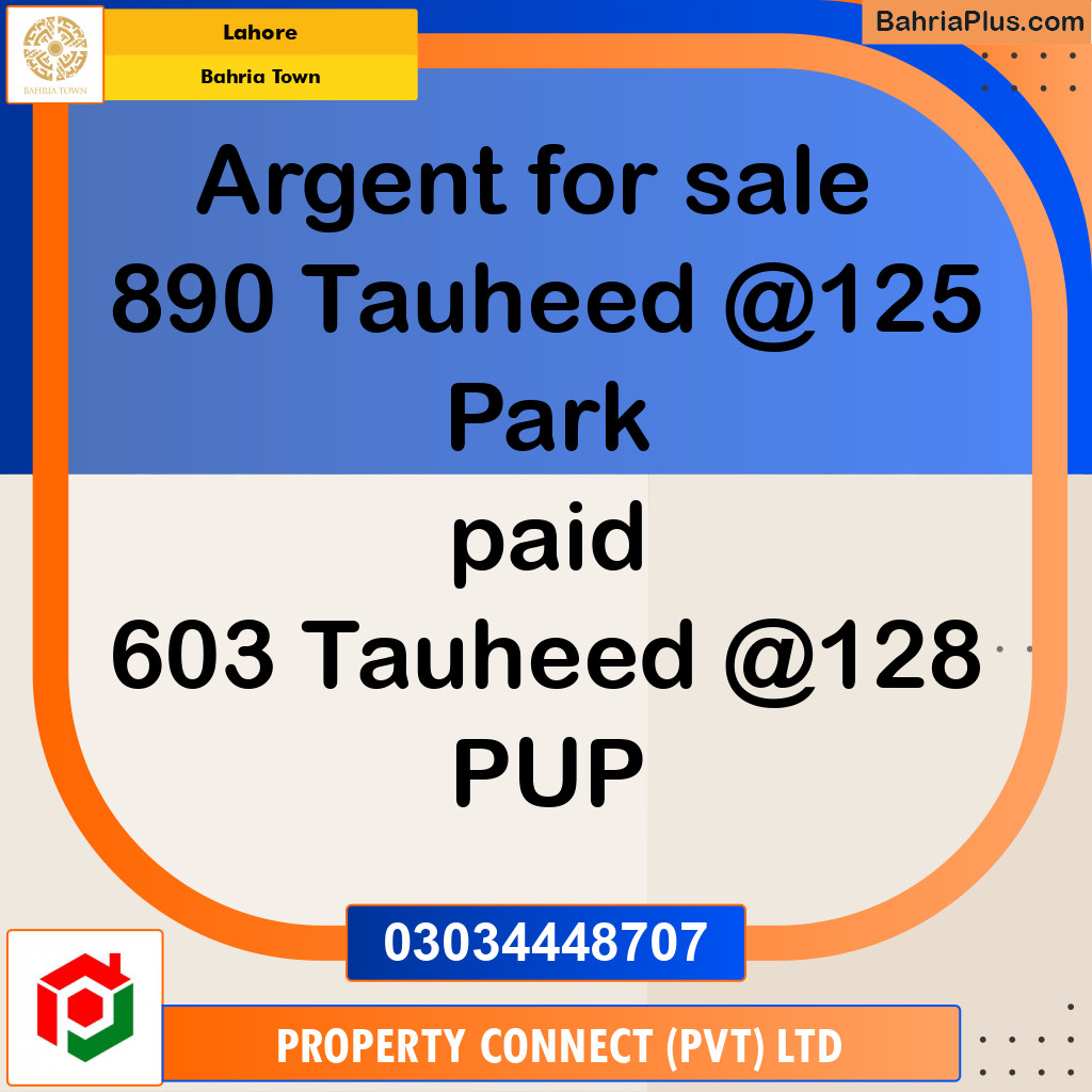 Residential Plot for Sale in Bahria Town, Lahore - (BP-212568)