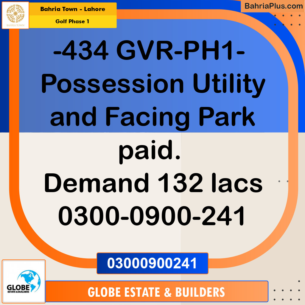 10 Marla Residential Plot for Sale in Golf Phase 1 -  Bahria Town, Lahore - (BP-212831)