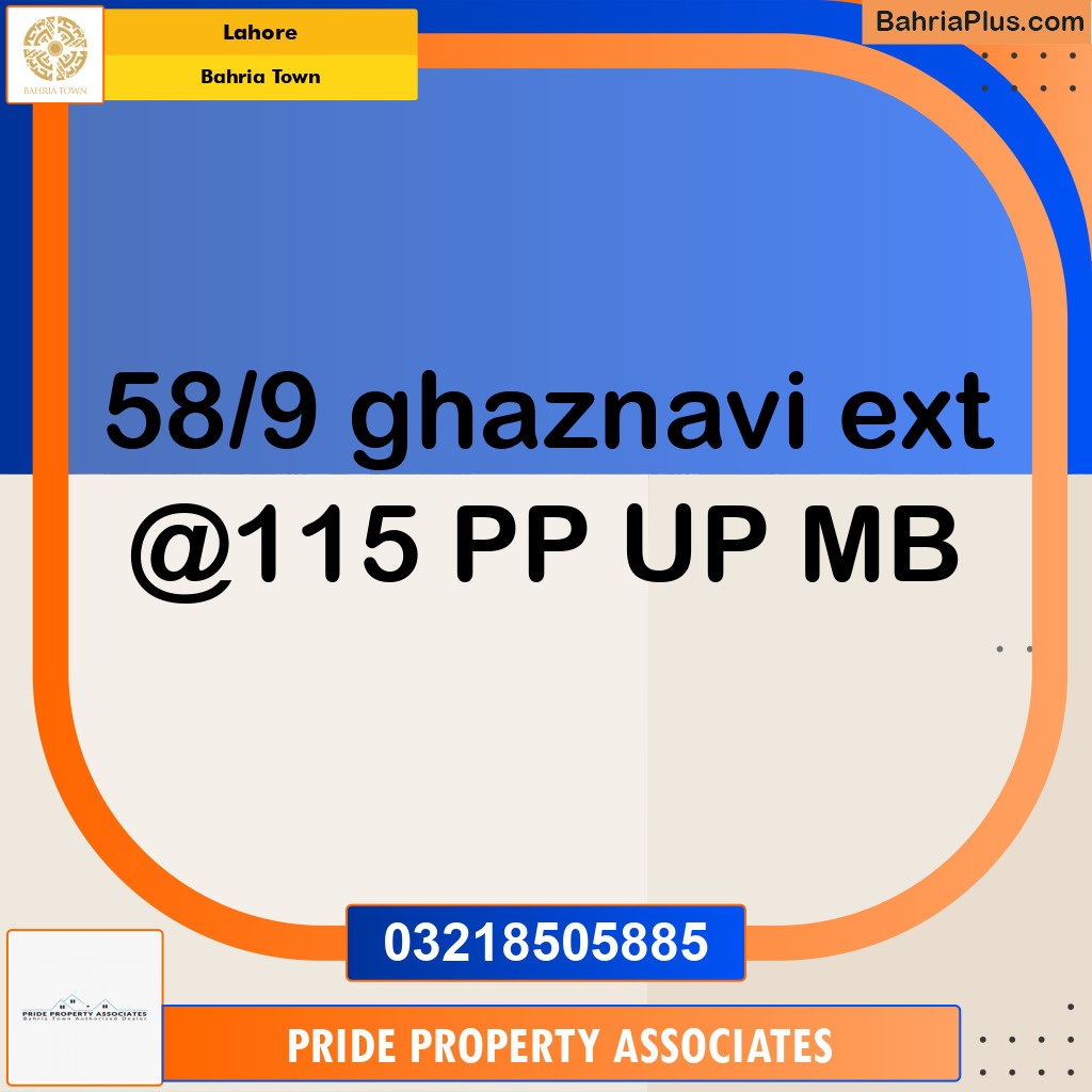 Residential Plot for Sale in Bahria Town, Lahore - (BP-212899)