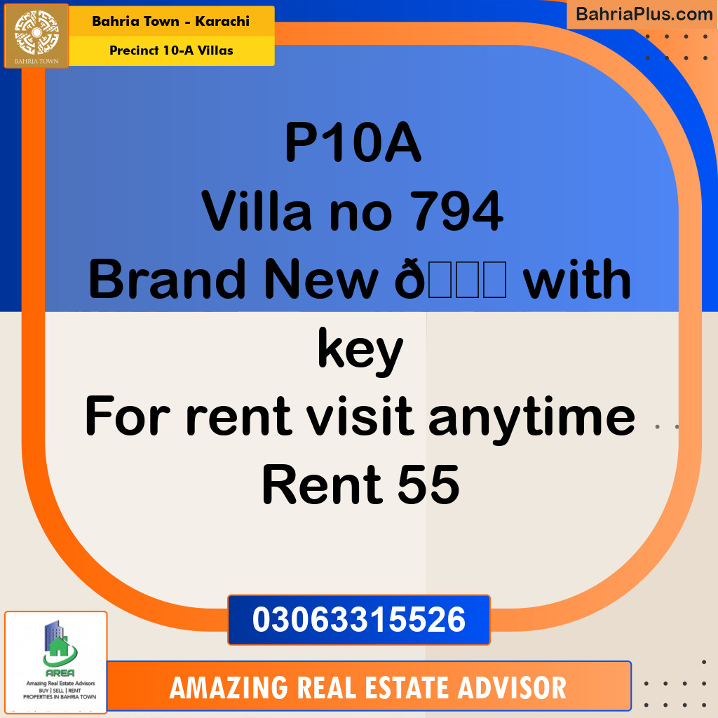 200 Sq. Yards Residential Plot for Sale in Precinct 10-A Villas -  Bahria Town, Karachi - (BP-212961)