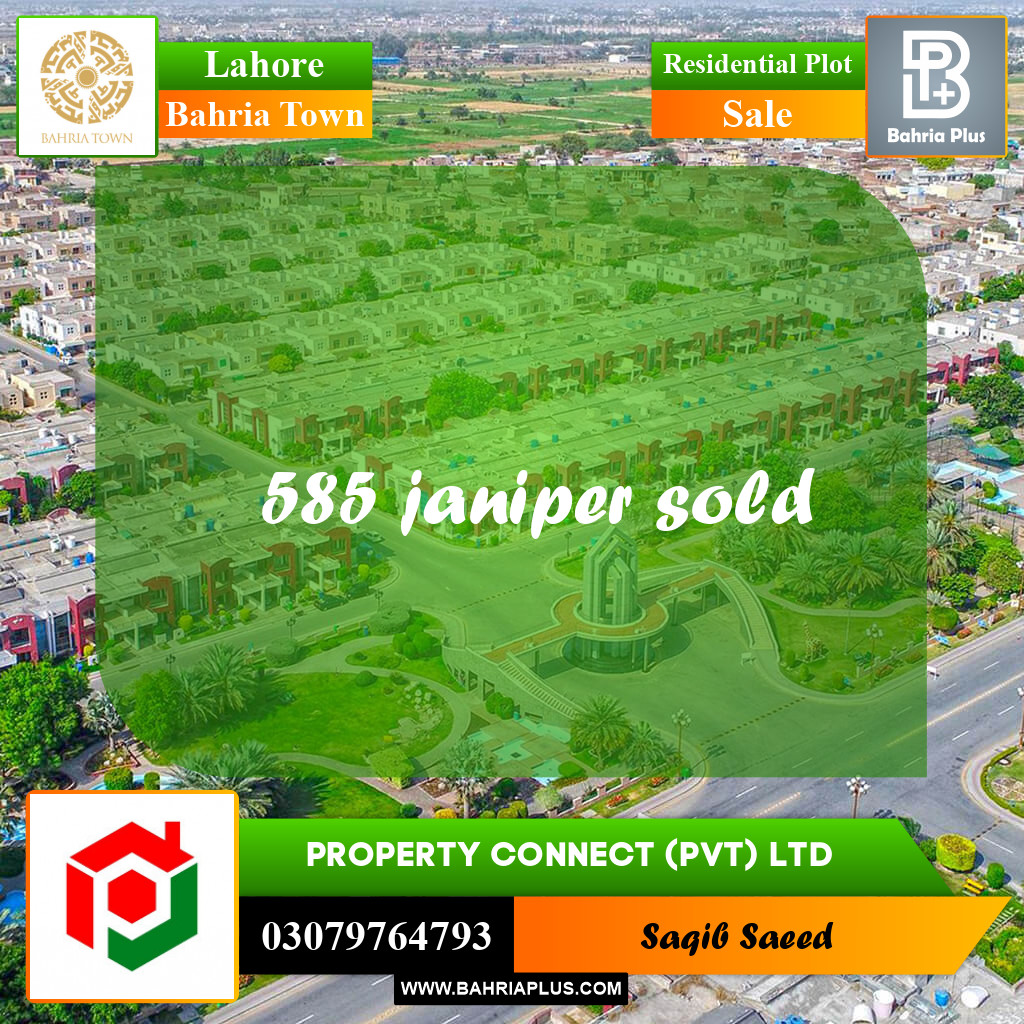Residential Plot for Sale in Bahria Town, Lahore - (BP-213339)
