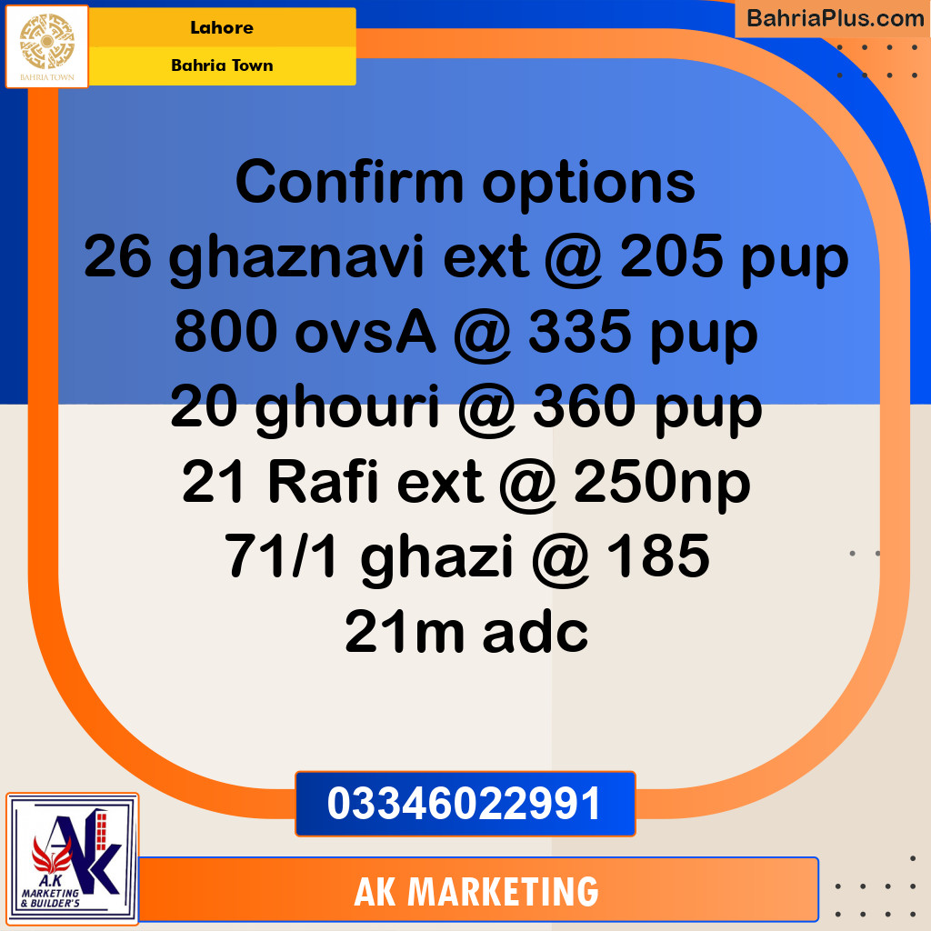 10 Marla Residential Plot for Sale in Bahria Town, Lahore - (BP-213567)