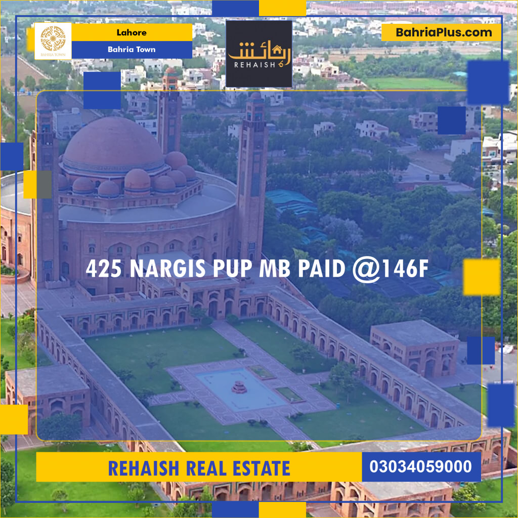 Residential Plot for Sale in Bahria Town, Lahore - (BP-213576)