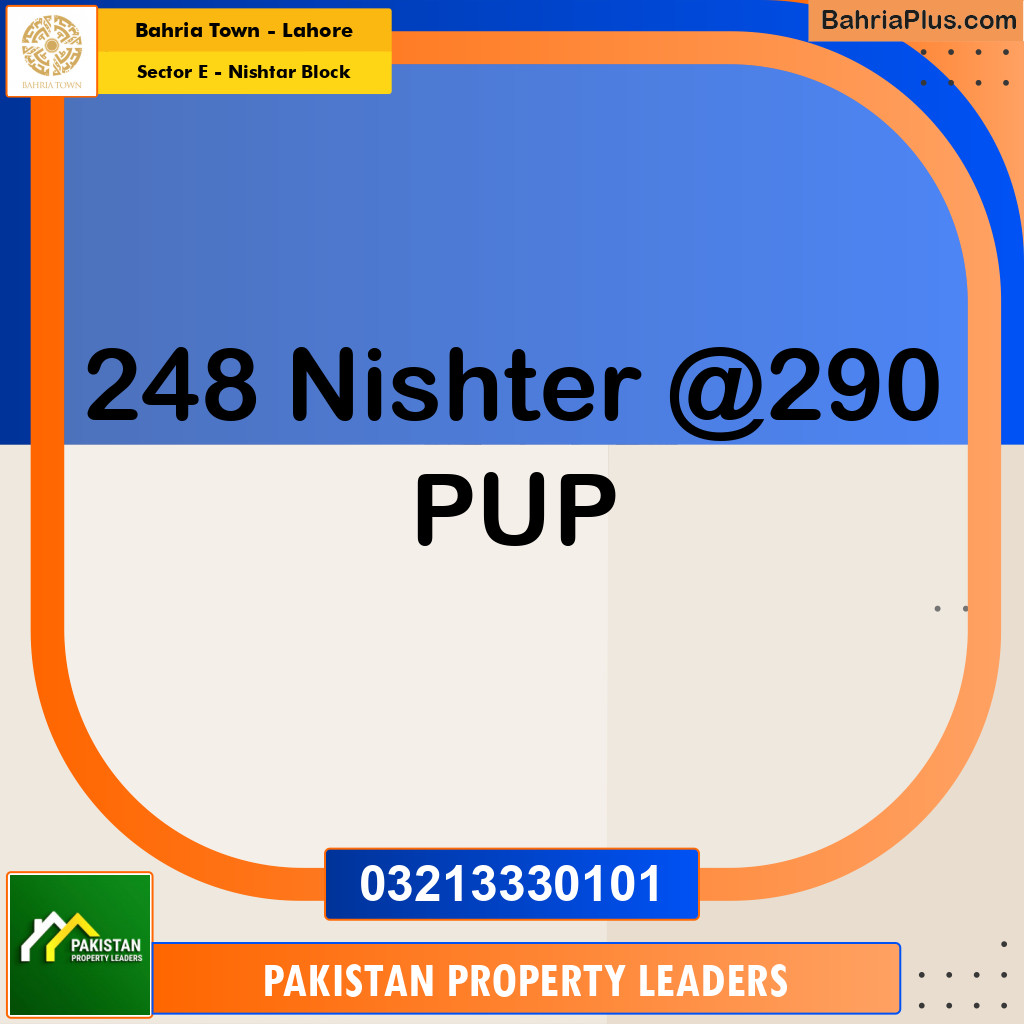 1 Kanal Residential Plot for Sale in Sector E - Nishtar Block -  Bahria Town, Lahore - (BP-213957)