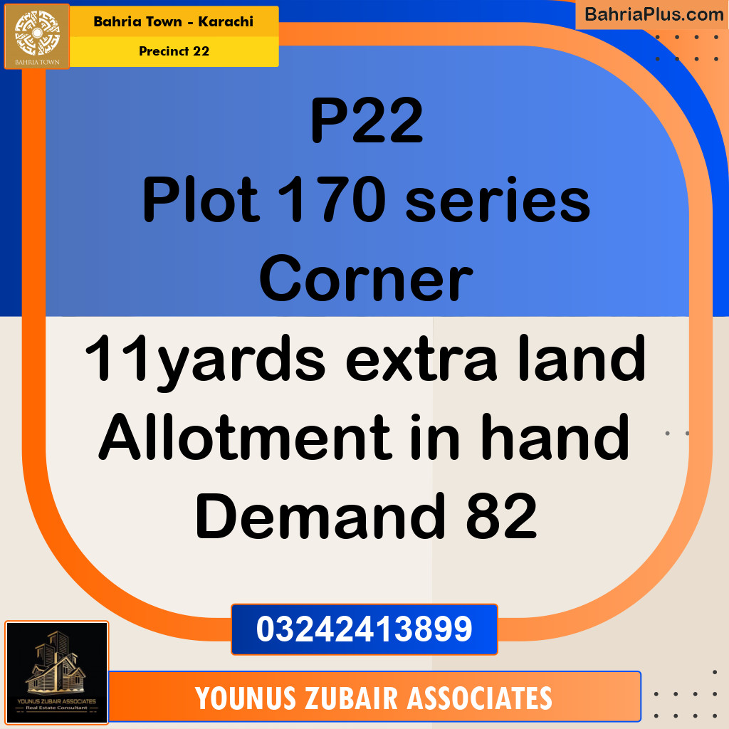 250 Sq. Yards Residential Plot for Sale in Precinct 22 -  Bahria Town, Karachi - (BP-214336)