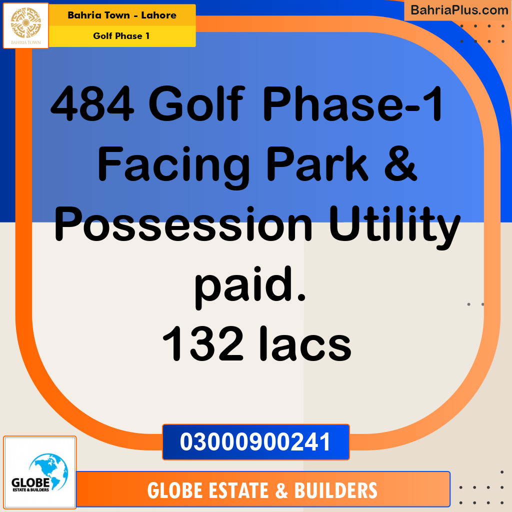 10 Marla Residential Plot for Sale in Golf Phase 1 -  Bahria Town, Lahore - (BP-214631)