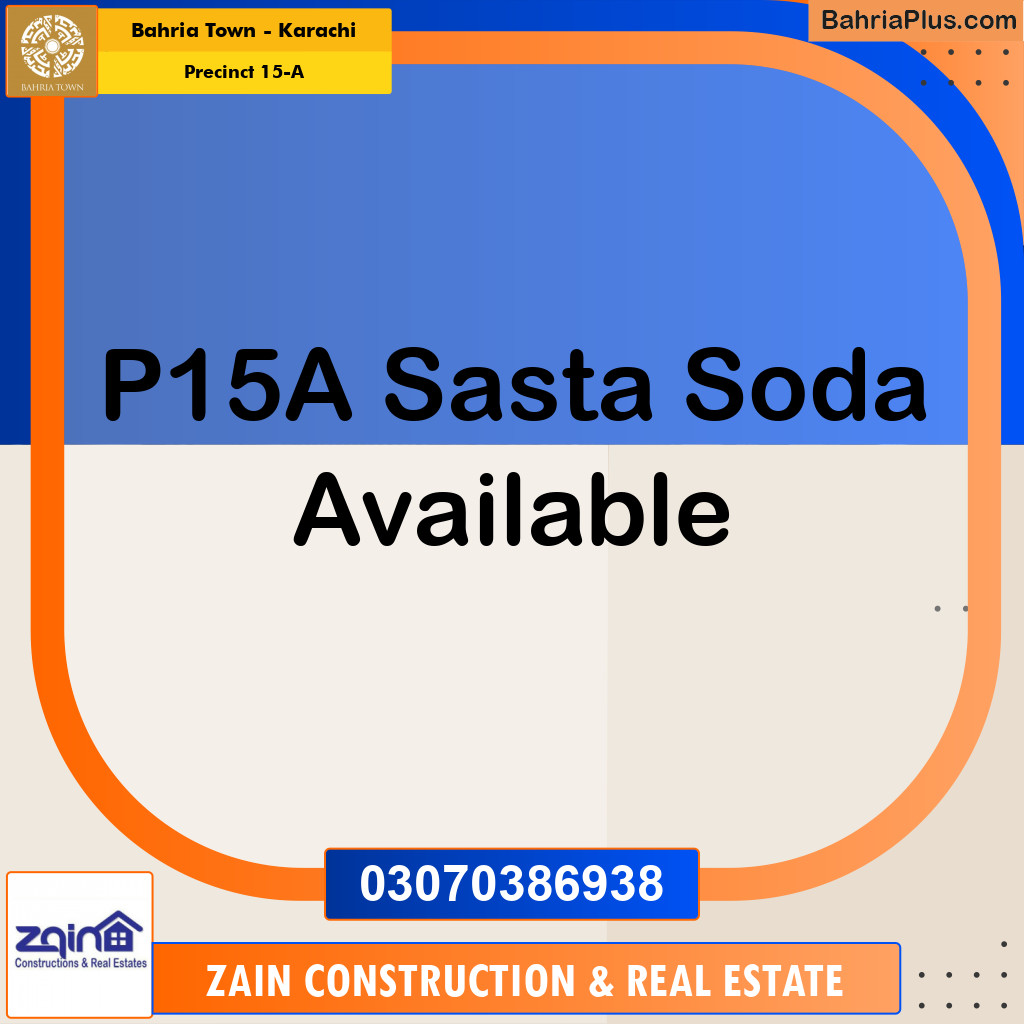 125 Sq. Yards Residential Plot for Sale in Precinct 15-A -  Bahria Town, Karachi - (BP-215520)