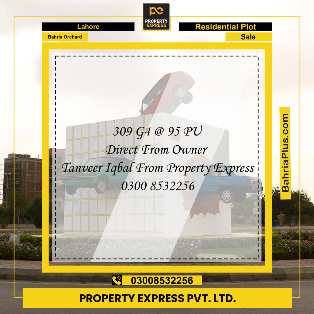 Residential Plot for Sale in Bahria Orchard, Lahore - (BP-215521)