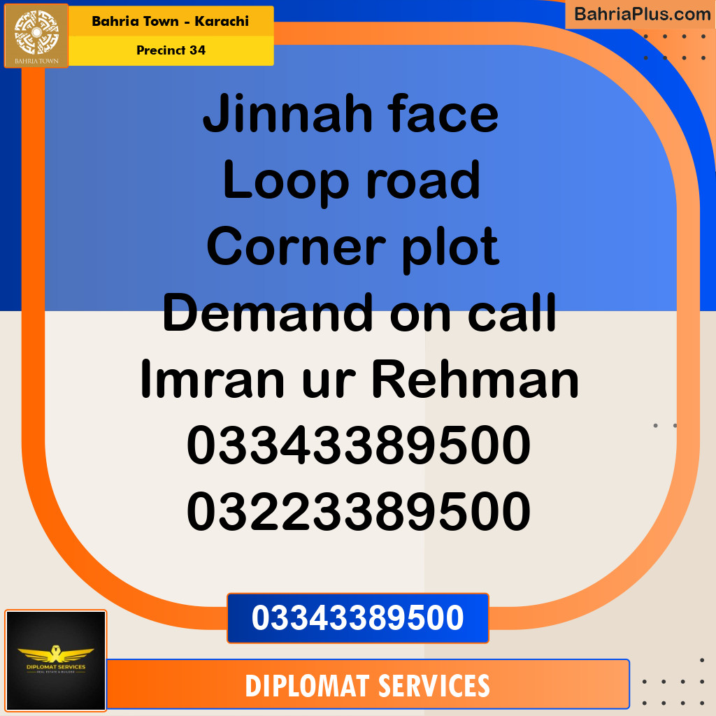 250 Sq. Yards Residential Plot for Sale in Precinct 34 -  Bahria Town, Karachi - (BP-217866)