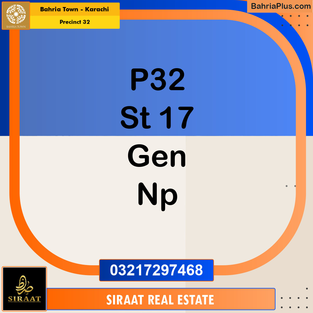 250 Sq. Yards Residential Plot for Sale in Precinct 32 -  Bahria Town, Karachi - (BP-218826)