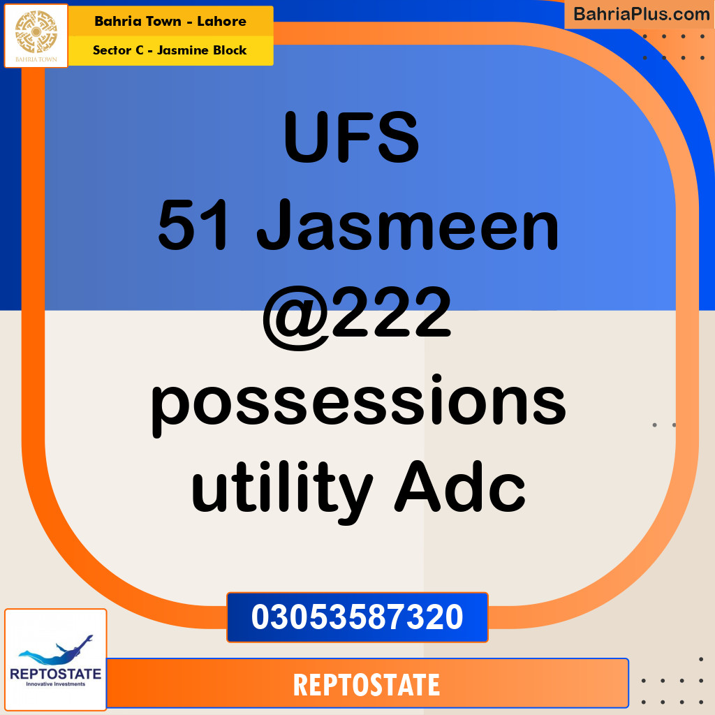 Residential Plot for Sale in Sector C - Jasmine Block -  Bahria Town, Lahore - (BP-219455)