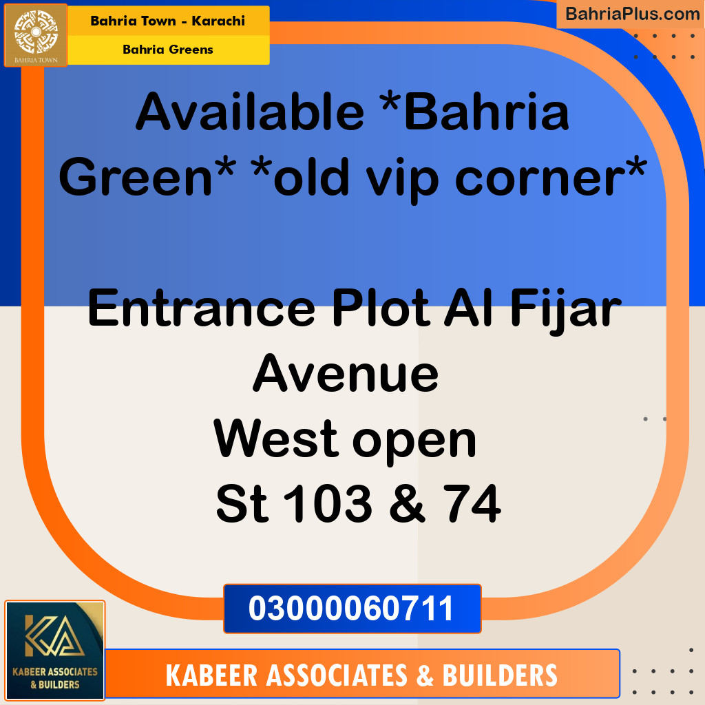 125 Sq. Yards Residential Plot for Sale in Bahria Greens -  Bahria Town, Karachi - (BP-220487)