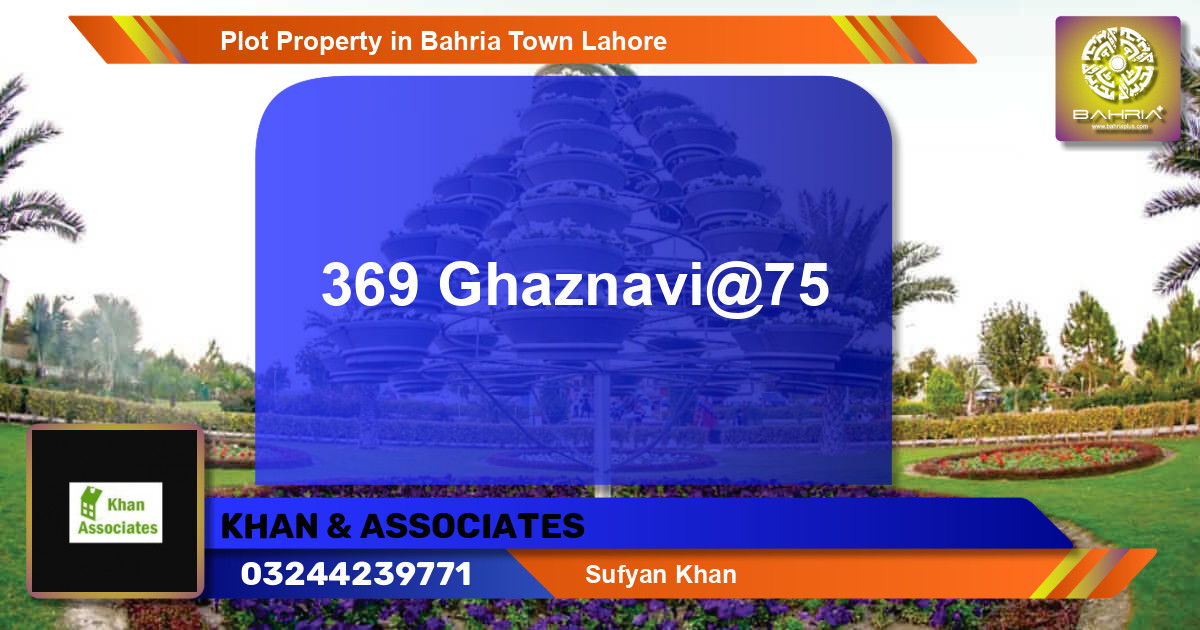 Residential Plot for Sale in Bahria Town, Lahore - (BP-22060)