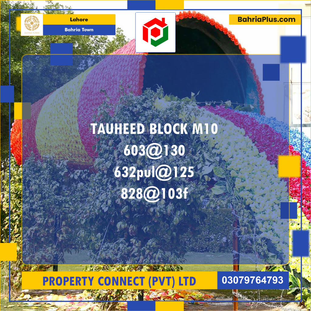 Residential Plot for Sale in Bahria Town, Lahore - (BP-222184)